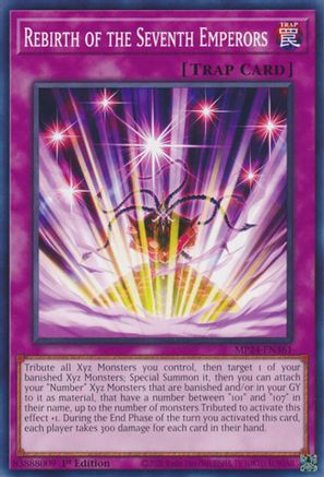 Image of Rebirth of the Seventh Emperors (MP24-EN361) - 25th Anniversary Tin: Dueling Mirrors 1st Edition