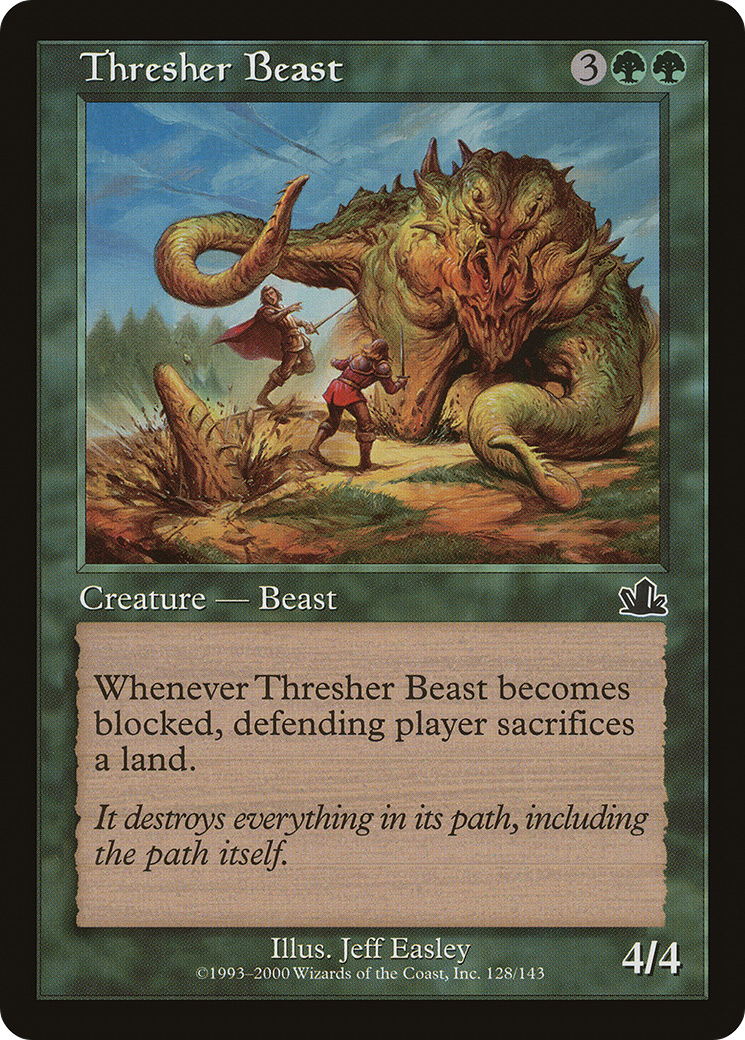 Image of Thresher Beast (PCY-128) - Prophecy Foil
