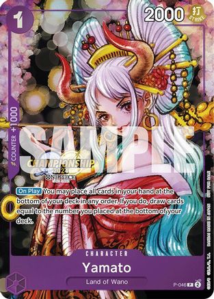 Image of Yamato (CS 2024 Event Pack) (P-046) - One Piece Promotion Cards Foil