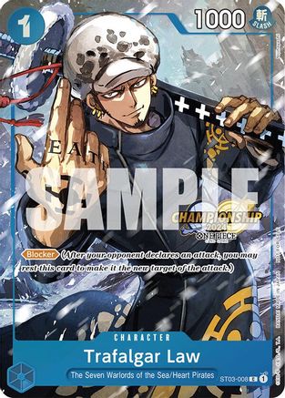 Image of Trafalgar Law - ST03-008 (CS 2024 Event Pack) (ST03-008) - One Piece Promotion Cards Foil