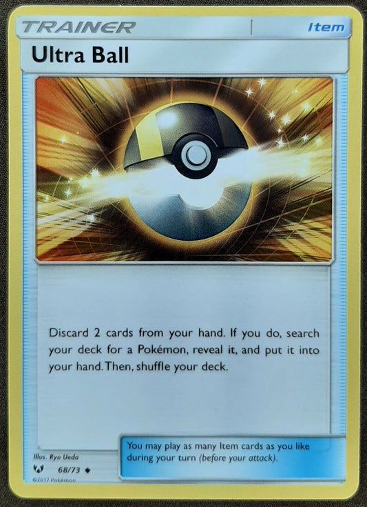 Ultra Ball 68/73 Shining Ledgends Trainer Pokemon