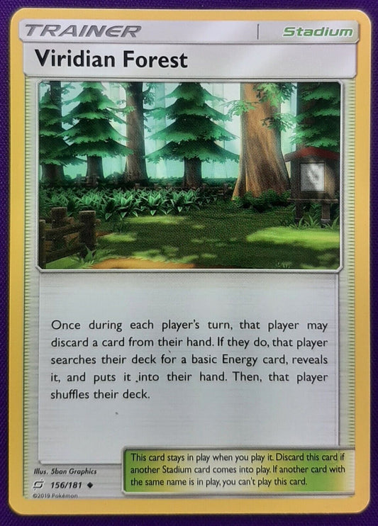 Viridian Forrest 156/181 Trainer Pokemon