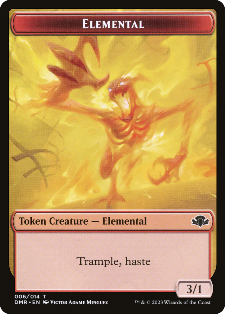 Image of Elemental (TDMR-006) - Dominaria Remastered Tokens