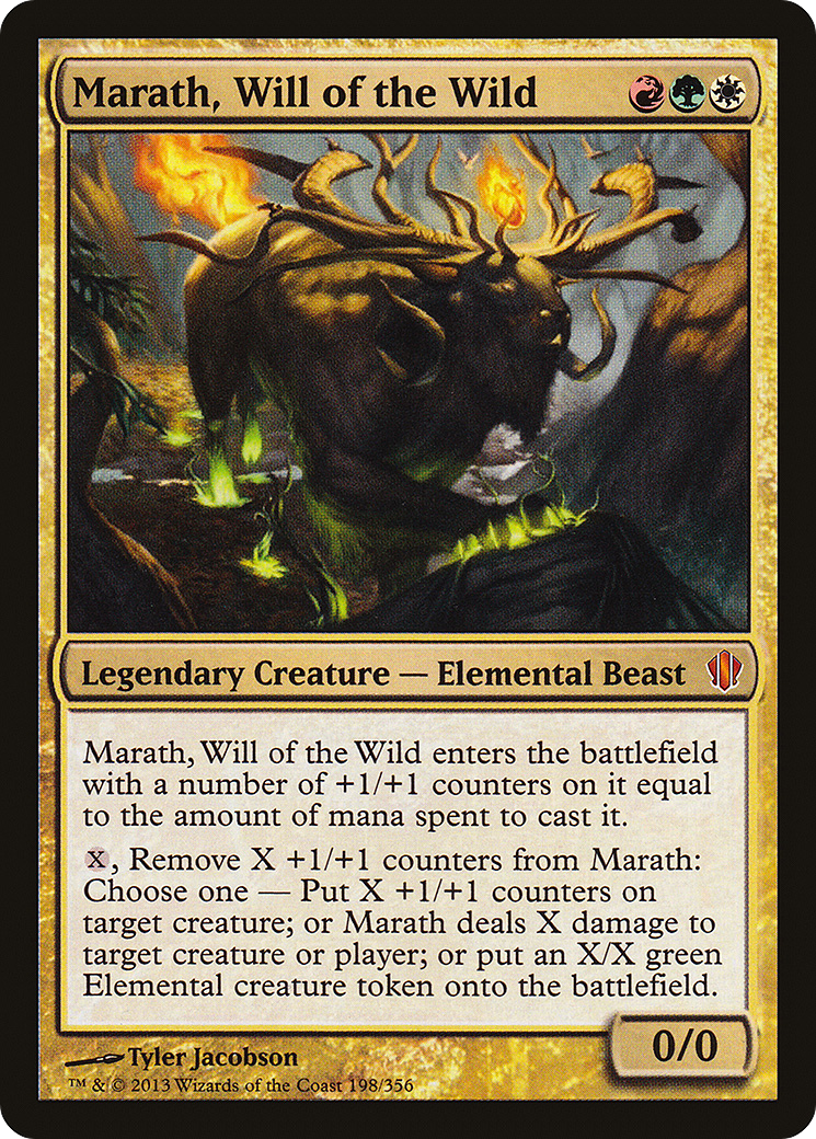 Image of Marath, Will of the Wild (C13-198) - Commander 2013