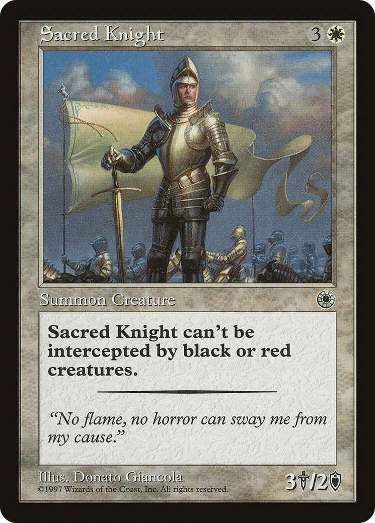 Image of Sacred Knight (POR-) - Portal