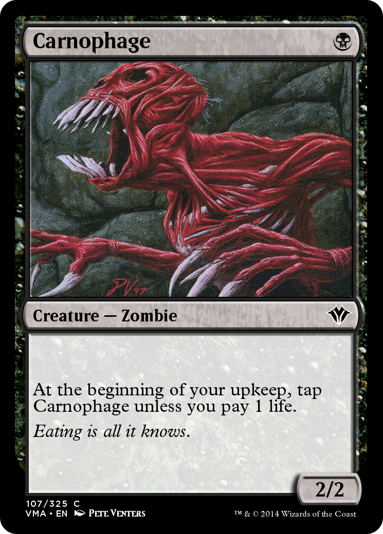 Image of Carnophage (VMA-107) - Vintage Masters Foil