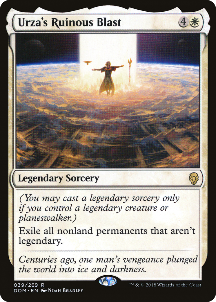Image of Urza's Ruinous Blast (DOM-039) - Dominaria Foil