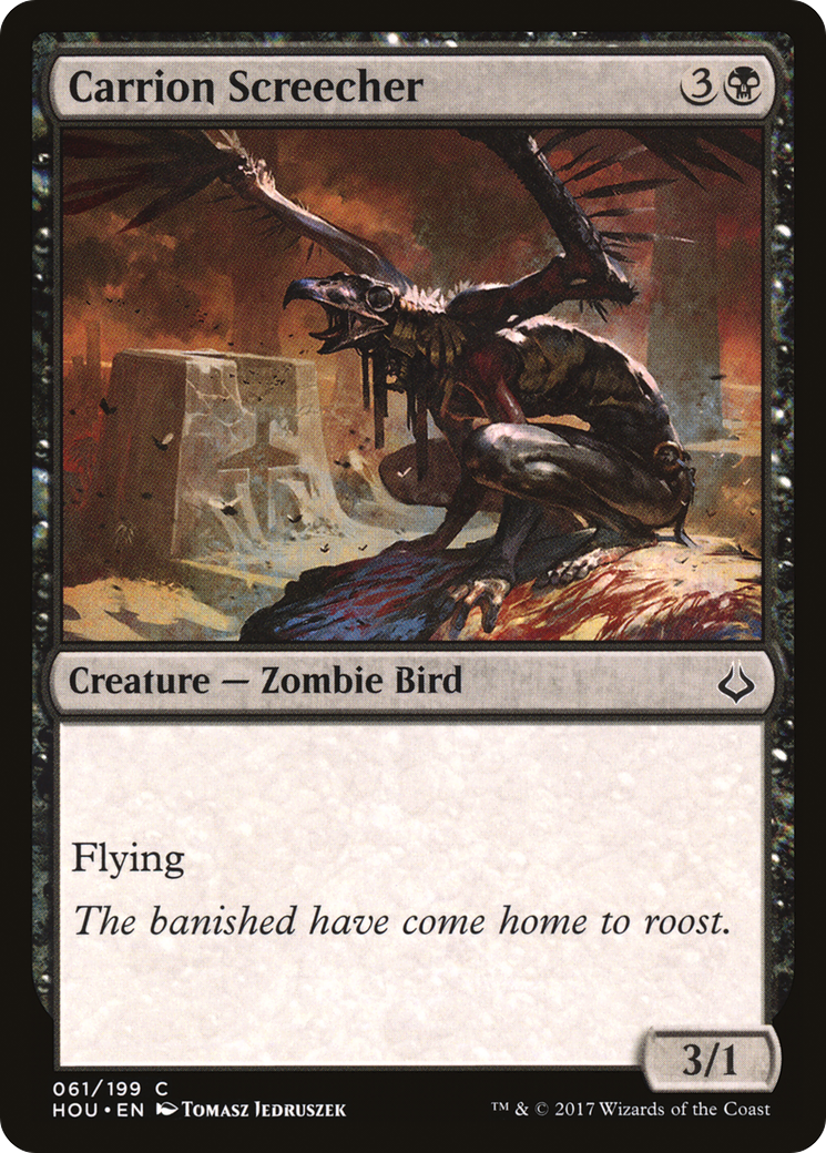 Image of Carrion Screecher (HOU-061) - Hour of Devastation