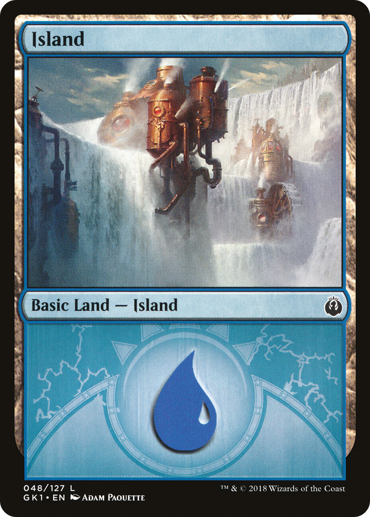 Image of Island (048) (GR1-048) - GRN Guild Kit