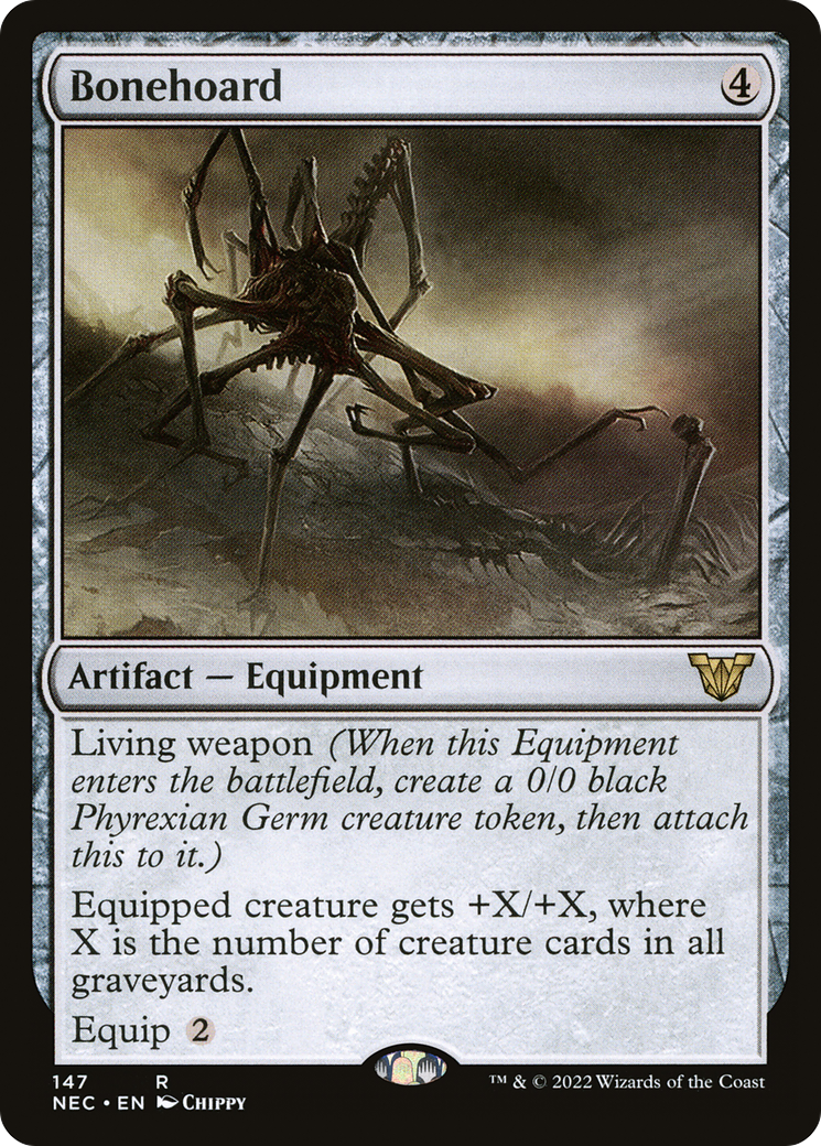 Image of Bonehoard (NEC-147) - Neon Dynasty Commander