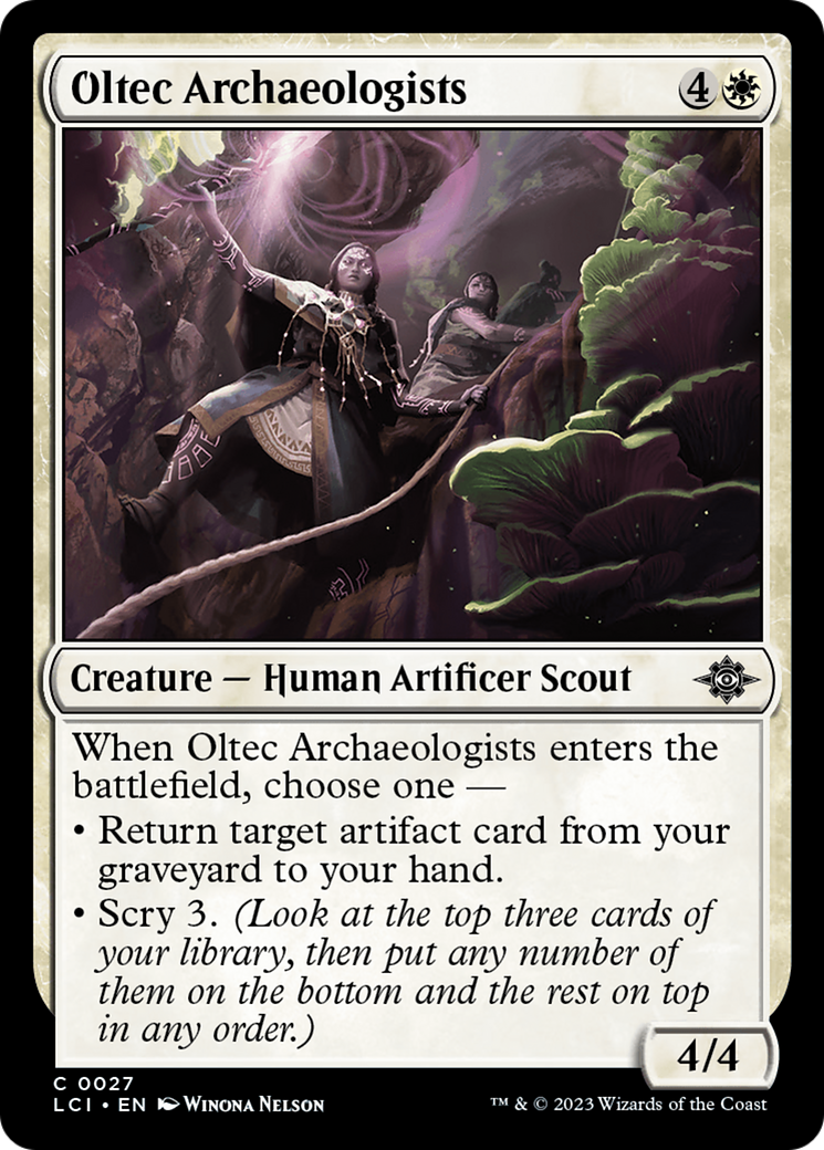 Image of Oltec Archaeologists (LCI-027) - The Lost Caverns of Ixalan