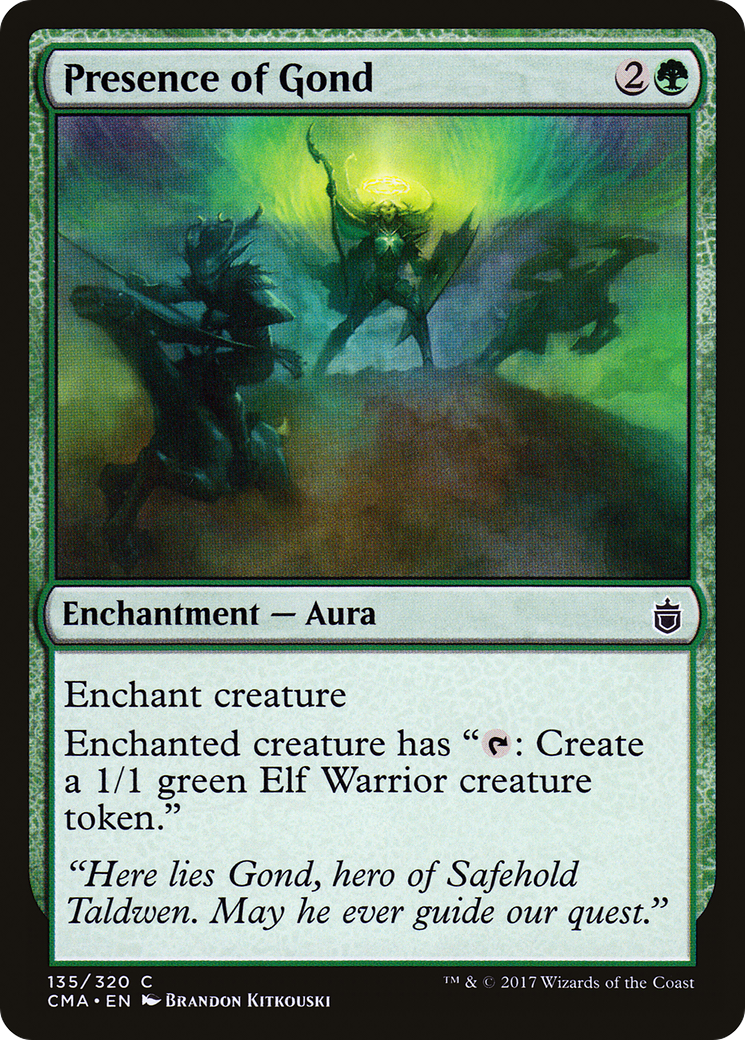 Image of Presence of Gond (CMA-135) - Commander Anthology
