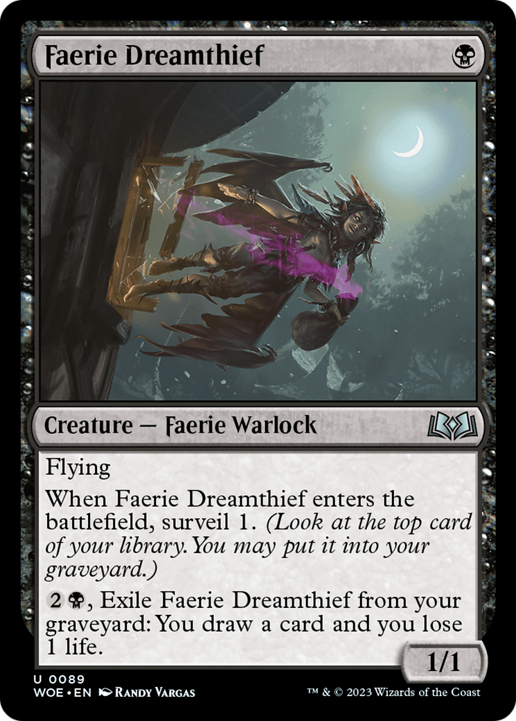 Image of Faerie Dreamthief (WOE-089) - Wilds of Eldraine