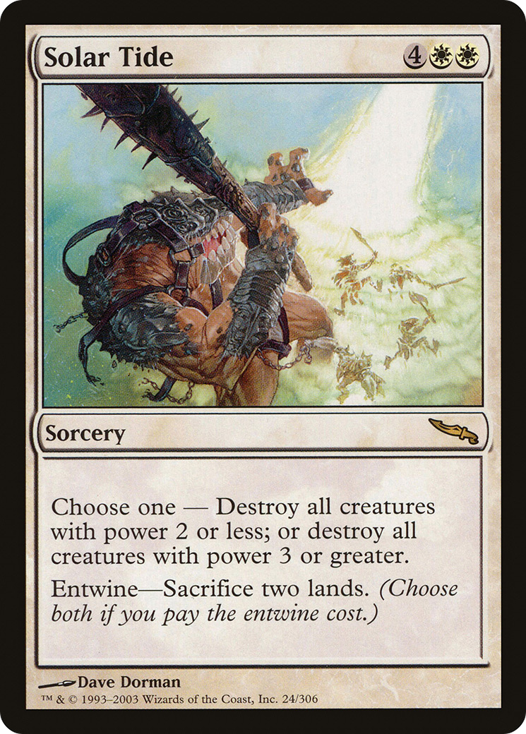 Image of Solar Tide (MRD-024) - Mirrodin