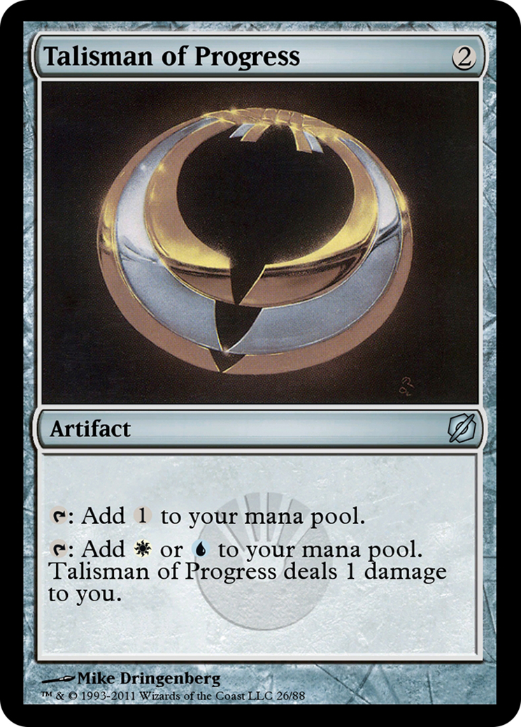 Image of Talisman of Progress (TD2-026) - Duel Decks: Mirrodin Pure vs. New Phyrexia