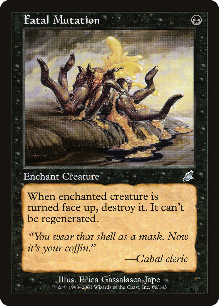 Image of Fatal Mutation (SCG-066) - Scourge Foil