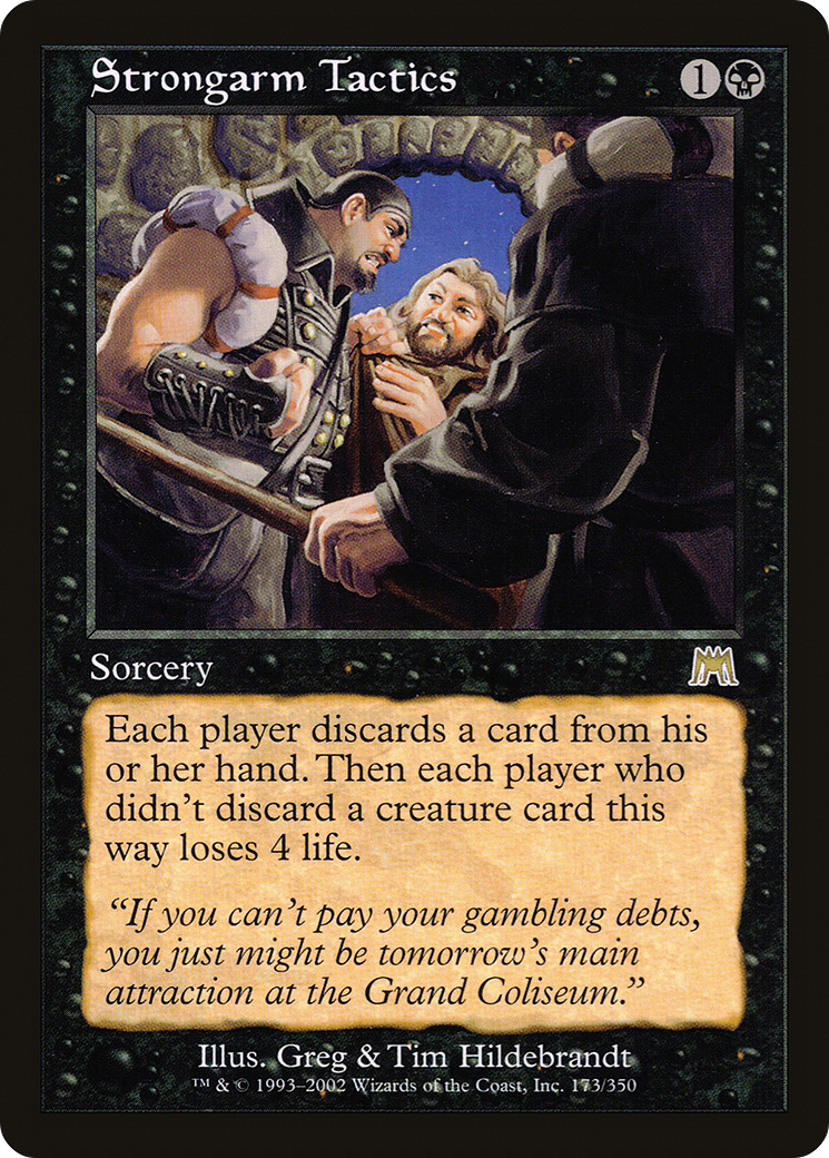 Image of Strongarm Tactics (ONS-173) - Onslaught Foil