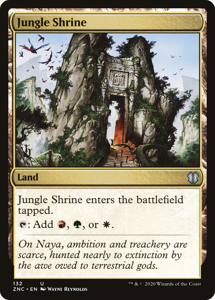 Image of Jungle Shrine (ZNC-132) - Zendikar Rising Commander