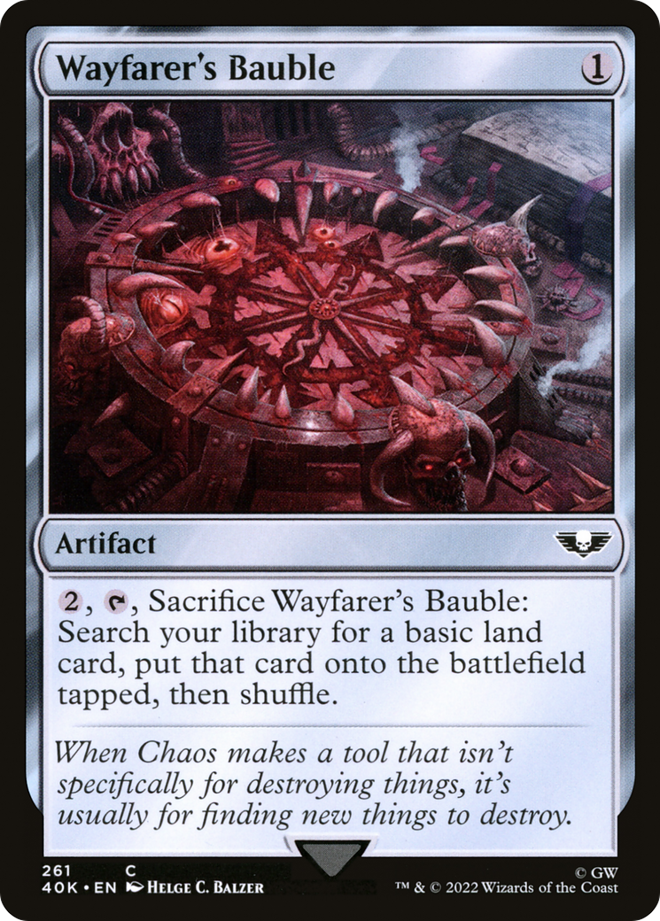 Image of Wayfarer's Bauble (261) (40K-261) - Warhammer 40,000 Commander