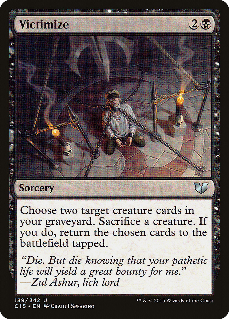 Image of Victimize (C15-139) - Commander 2015