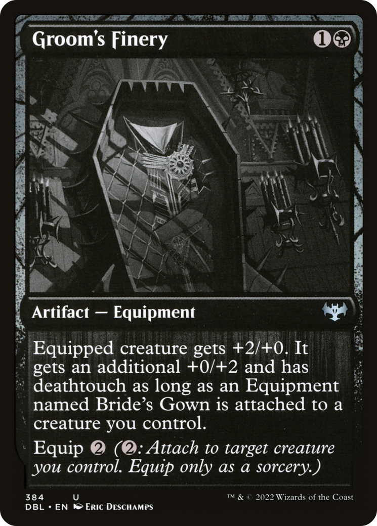 Image of Groom's Finery (DBL-384) - Innistrad: Double Feature Foil