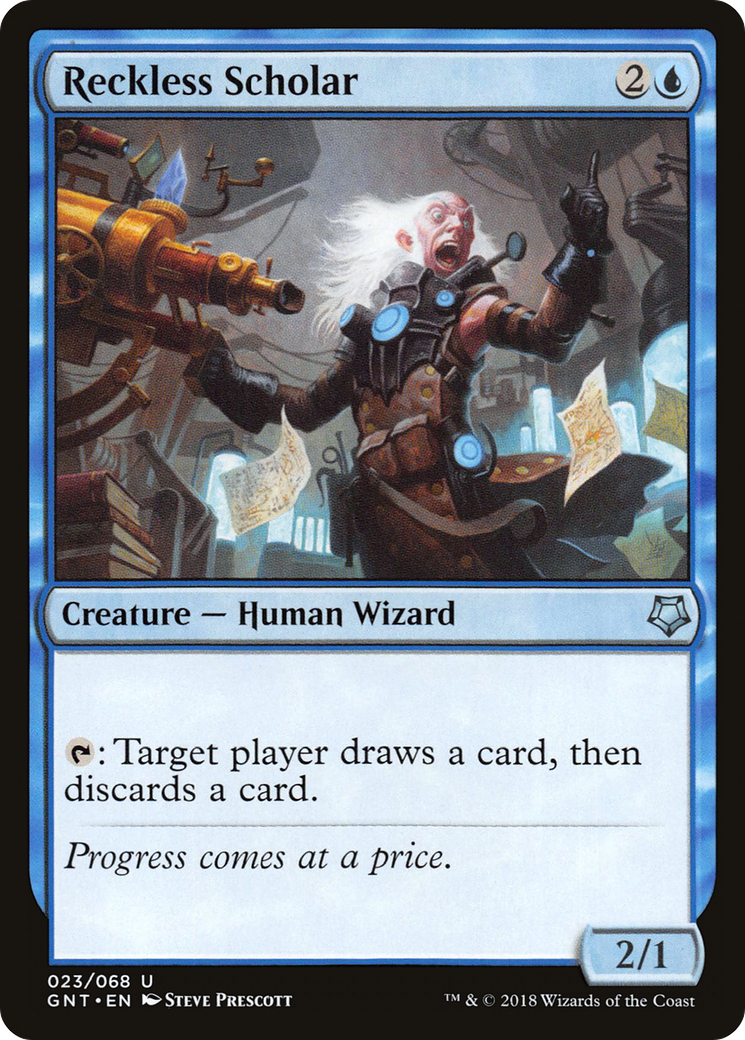 Image of Reckless Scholar (GNT-023) - Game Night
