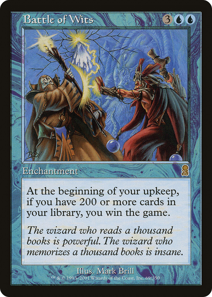 Image of Battle of Wits (ODY-069) - Odyssey Foil