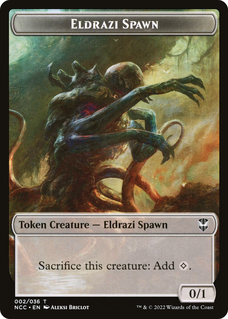 Image of Eldrazi Spawn (TNCC-002) - New Capenna Commander Tokens