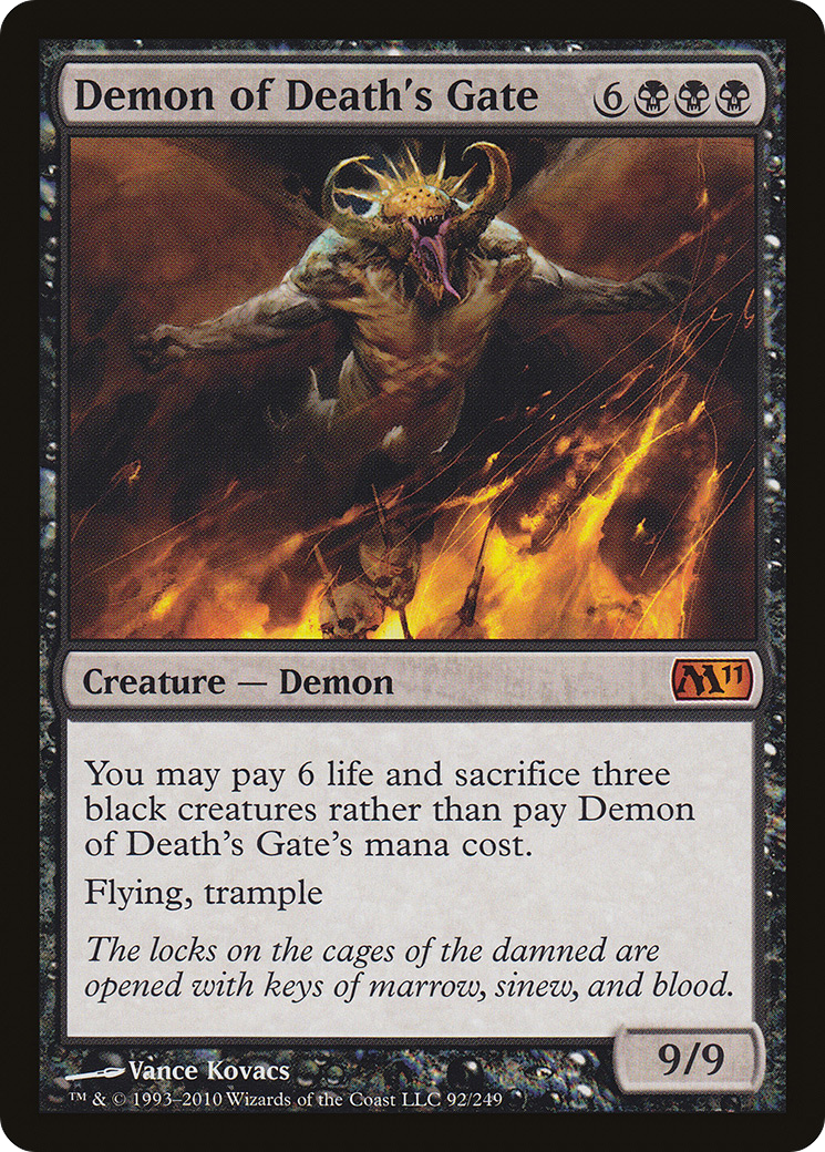 Image of Demon of Death's Gate (M11-092) - Magic 2011