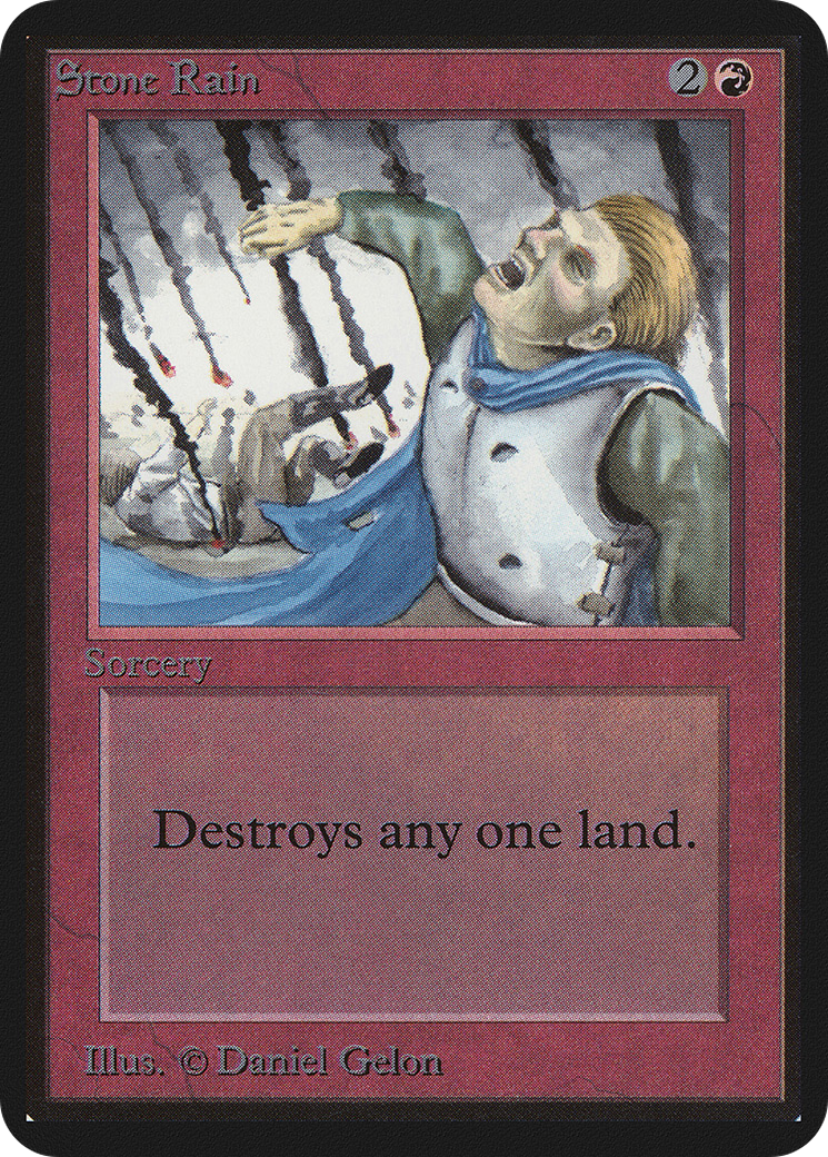 Image of Stone Rain (LEA-) - Limited Edition Alpha