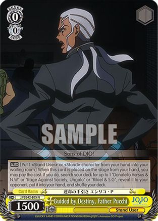 Image of Guided by Destiny, Father Pucchi (JJ/SE42-E05 N) - JoJo's Bizarre Adventure: Stone Ocean Premium Booster