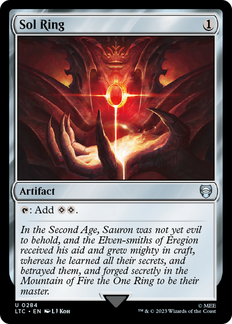 Image of Sol Ring (LTC-284) - Tales of Middle-earth Commander