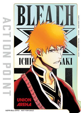 Image of Action Point Card (AP01) (Ichigo Kurosaki) (UEPR/BLC-AP01) - Union Arena Promotion Cards Foil