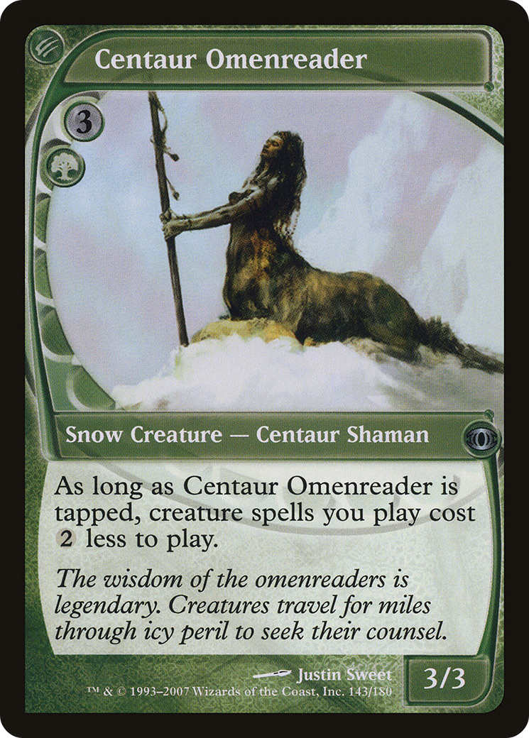 Image of Centaur Omenreader (FUT-143) - Future Sight Foil