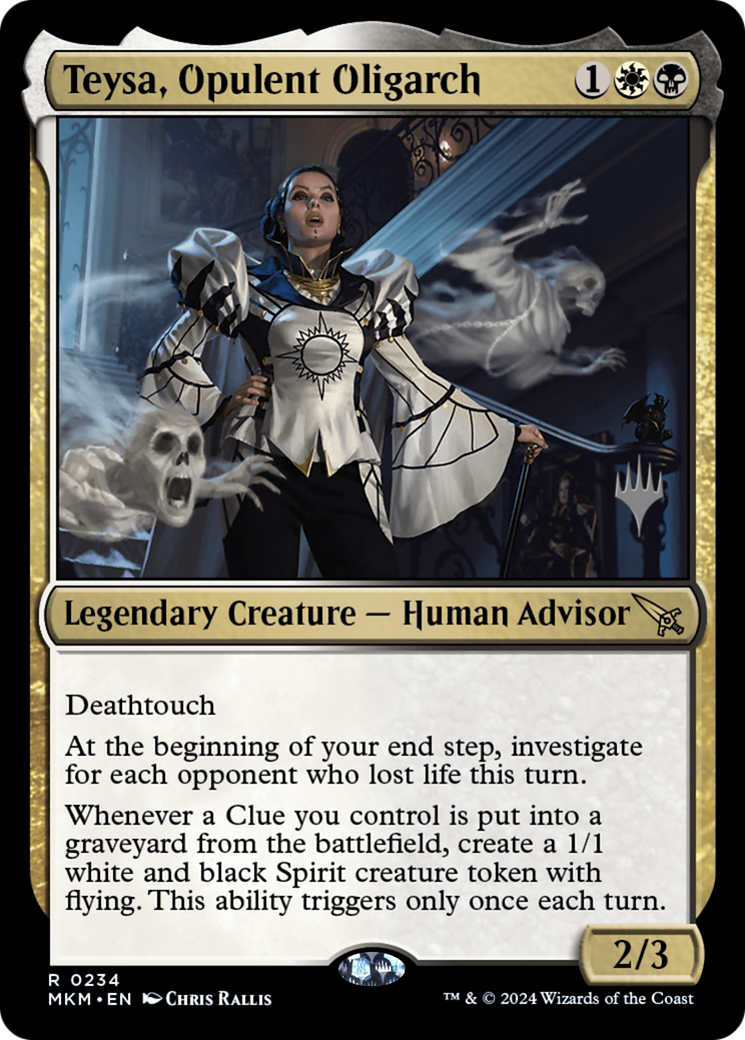 Image of Teysa, Opulent Oligarch (PPMKM-234) - Murders at Karlov Manor Promos
