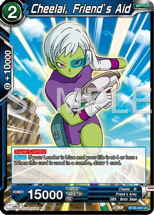 Image of Cheelai, Friend's Aid (BT26-055) - Ultimate Advent