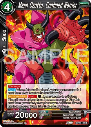 Image of Majin Ozotto, Confined Warrior (BT26-133) - Ultimate Advent Foil