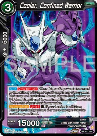 Image of Cooler, Confined Warrior (BT26-129) - Ultimate Advent