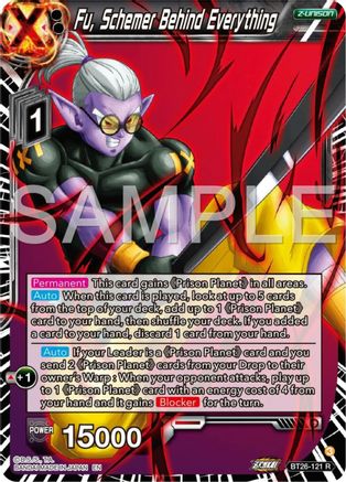 Image of Fu, Schemer Behind Everything (BT26-121) - Ultimate Advent Foil
