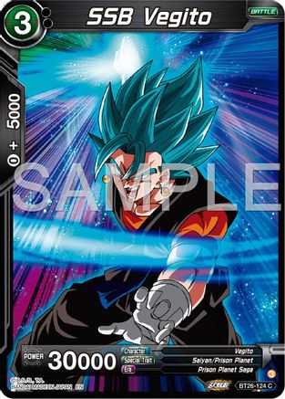 Image of SSB Vegito (BT26-124) - Ultimate Advent