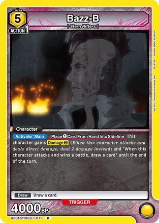 Image of Bazz-B (011) (UE01BT/BLC-1-011) - UE01BT BLEACH ThousandYear Blood War Foil