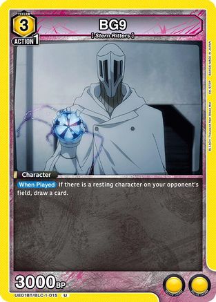 Image of BG9 (UE01BT/BLC-1-015) - UE01BT BLEACH ThousandYear Blood War