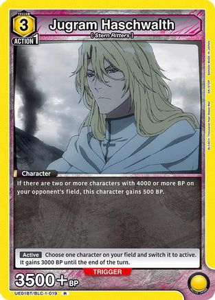 Image of Jugram Haschwalth (019) (UE01BT/BLC-1-019) - UE01BT BLEACH ThousandYear Blood War Foil