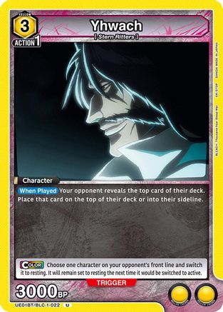 Image of Yhwach (022) (UE01BT/BLC-1-022) - UE01BT BLEACH ThousandYear Blood War