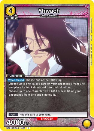 Image of Yhwach (023) (UE01BT/BLC-1-023) - UE01BT BLEACH ThousandYear Blood War Foil