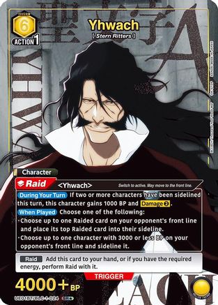 Image of Yhwach (024) (SR*) (UE01BT/BLC-1-024) - UE01BT BLEACH ThousandYear Blood War Foil