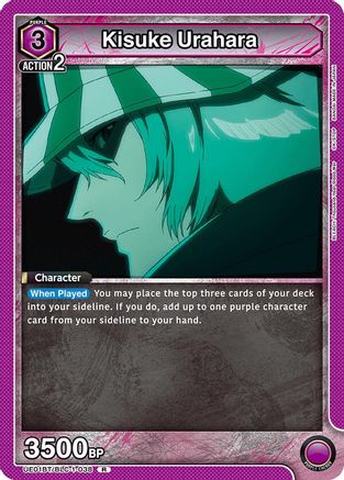 Image of Kisuke Urahara (038) (UE01BT/BLC-1-038) - UE01BT BLEACH ThousandYear Blood War Foil