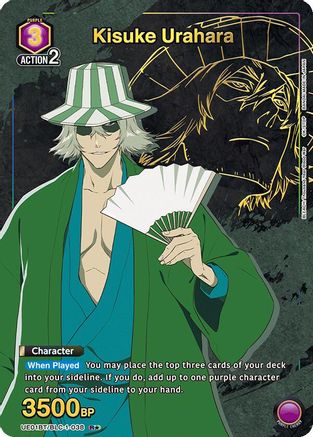 Image of Kisuke Urahara (038) (R*) (UE01BT/BLC-1-038) - UE01BT BLEACH ThousandYear Blood War Foil