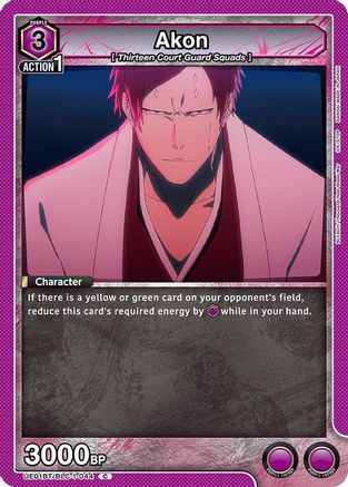 Image of Akon (UE01BT/BLC-1-044) - UE01BT BLEACH ThousandYear Blood War