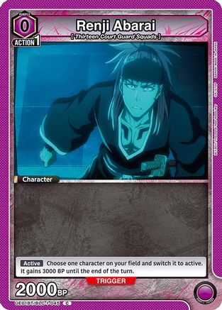 Image of Renji Abarai (045) (UE01BT/BLC-1-045) - UE01BT BLEACH ThousandYear Blood War